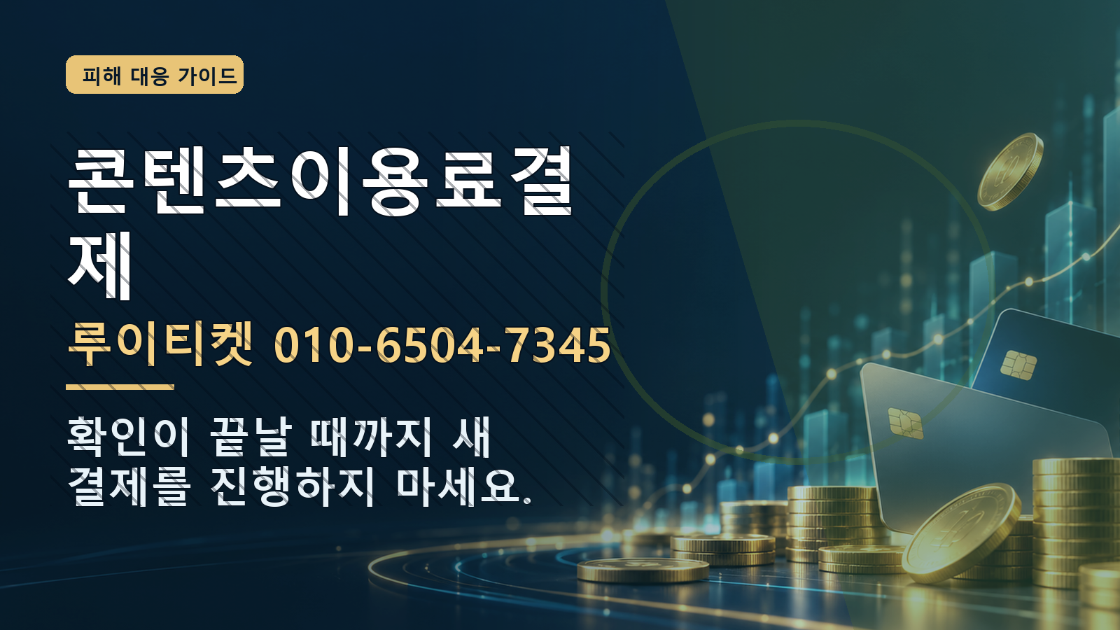콘텐츠이용료결제: 루이티켓 010-6504-7345 · 확인이 끝날 때까지 새 결제를 진행하지 마세요.